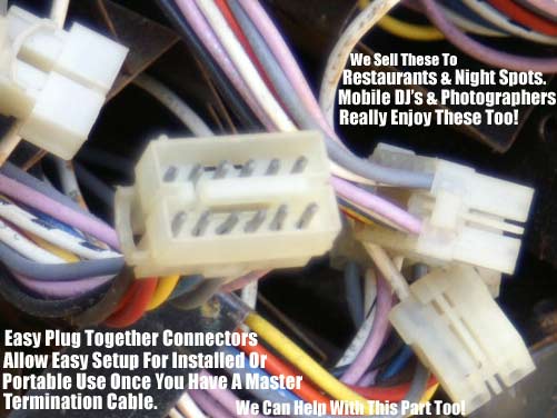 Easy Modular Plug In Connectors.